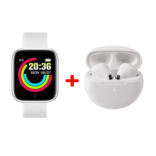 D20 Smart Watch Sport Fitness Tracker Pedometer Smartwatch for Men