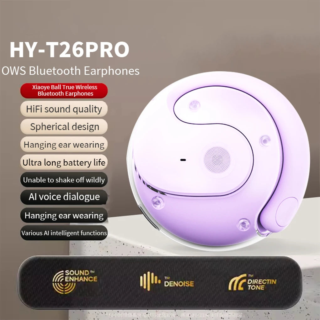 HYUNDAI HY-T26 Pro OWS Earphones Wireless BT5.4 AI Translation