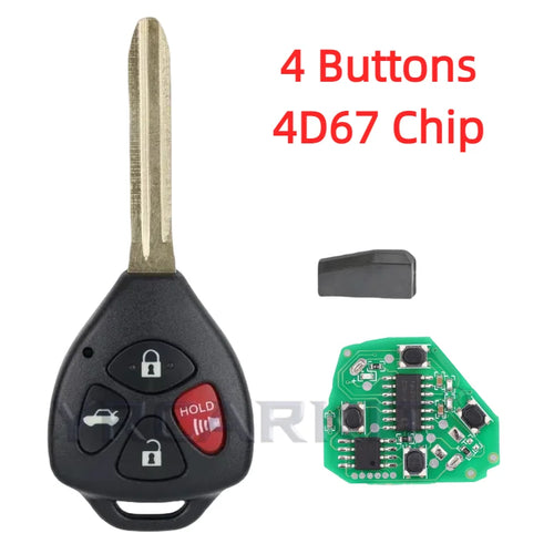 GQ4-29T Entry Remote Fob Car Key 315Mhz For Toyota Corolla Venza 2010