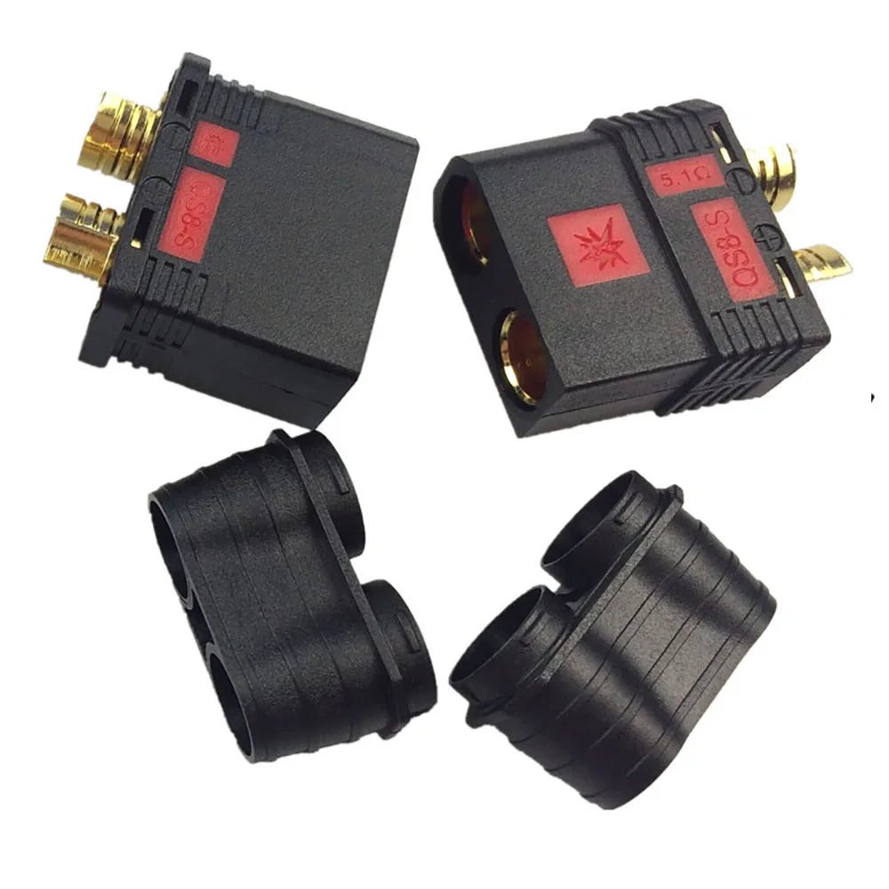 2/5/10pair QS8-S Heavy Duty Battery Connector Anti-Spark Gold