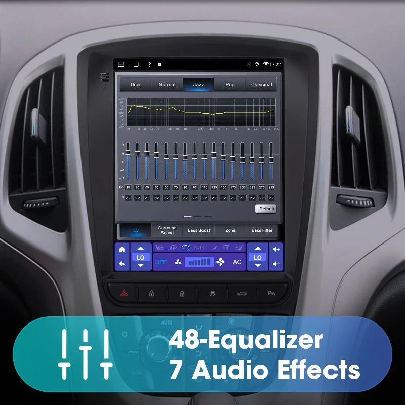 Srnubi 9.7" Android 12 Carplay Car Radio for Opel Astra J Verano 2007