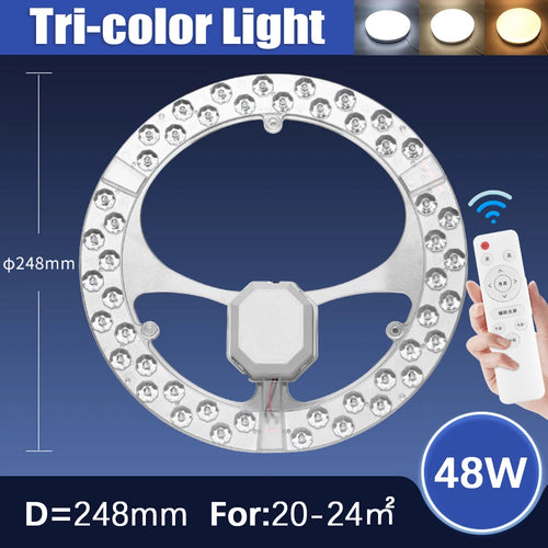 LED Panel Light 220V-240V Ceiling Light LED Module 24W-120W Round Ring