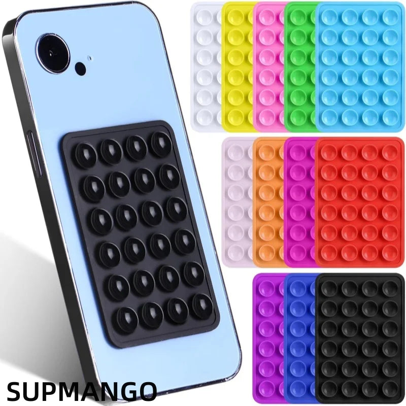 Double Sided Silicone Suction Cup Mobile Phone Suction Cup With