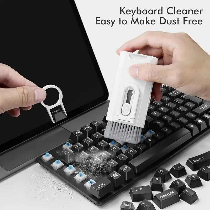 8 In1 Cleaning Kit Computer Keyboard Cleaner Brush Earphones Cleaning