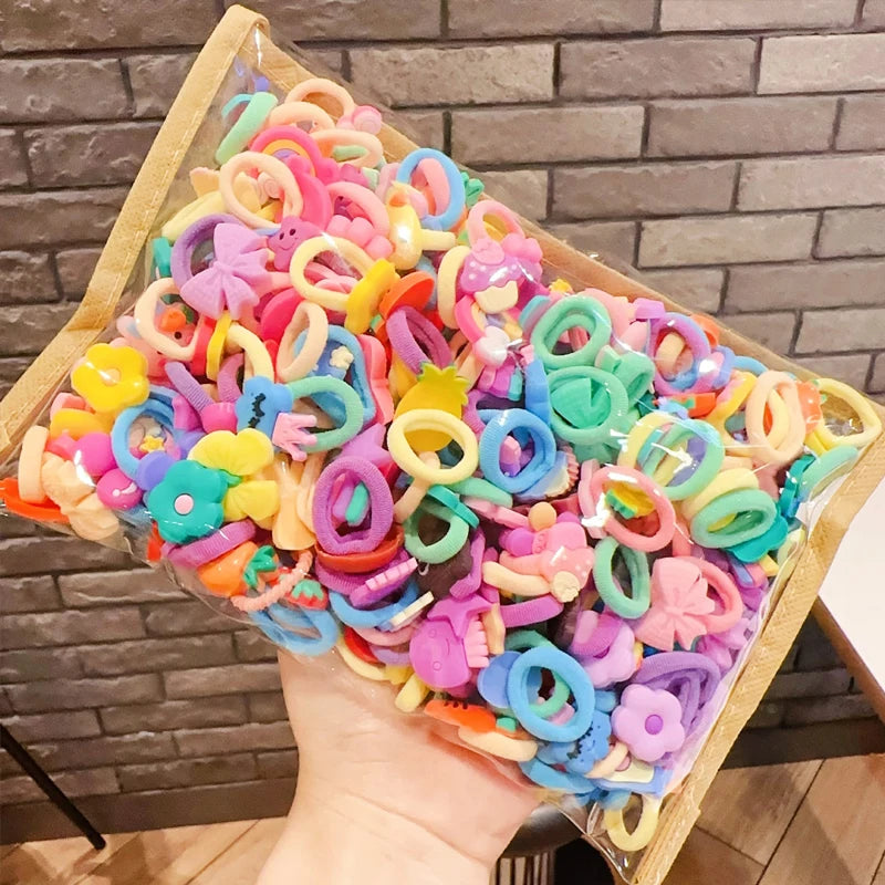 Children's rubber band Girl's rubber band High elastic durable hair