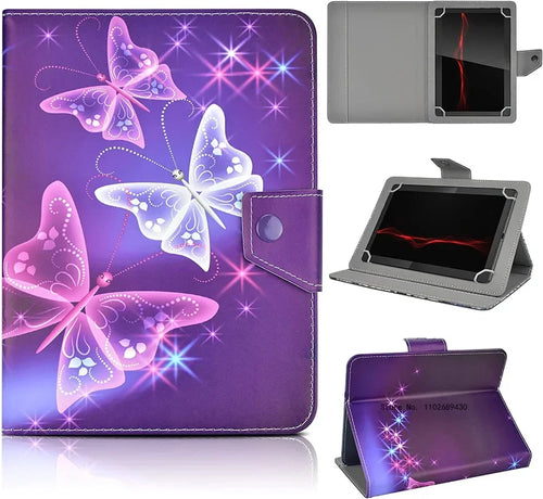 Universal 7"8"10.1"Tablet Case,8inch 10inch Tablet Cover,Folio Leather