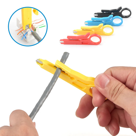 Cable Stripping Wire Cutter Crimping Tool Multi Stripper Knife Crimper