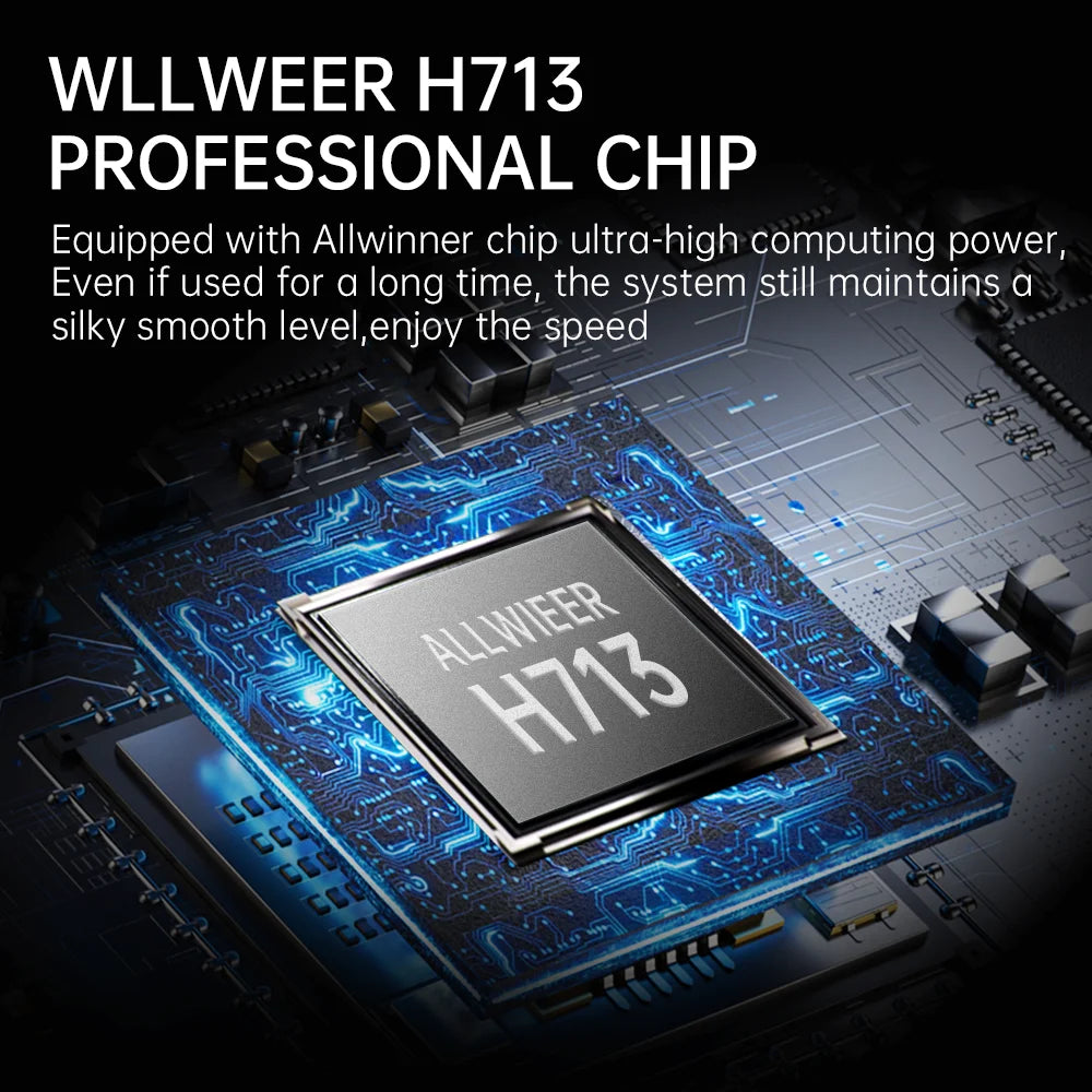 HONGTOP S40 Android 11 Mini Projector Support 4K 1080P 2.4G/5GWIFI