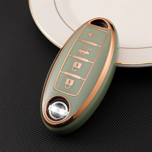 TPU Car Key Cases for Nissan Juke X-trial Qashqai Micra Leaf Note