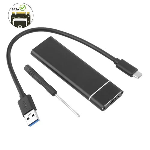 M2 SSD Case M.2 NVMe SATA SSD Enclosure Adapter 10Gbps USB 3.2 Gen2