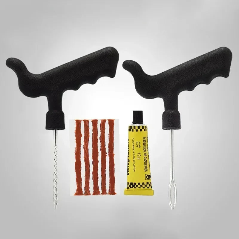 5-50Pc Car Tire Repair Tool Kit with Rubber Strips Tubeless Tyre