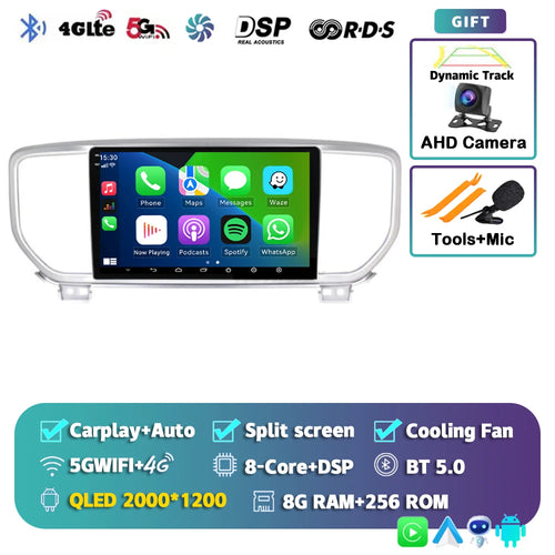 Android 14 Car Multimedia Radio For KIA Sportage 4 2016 2017 2018 2019