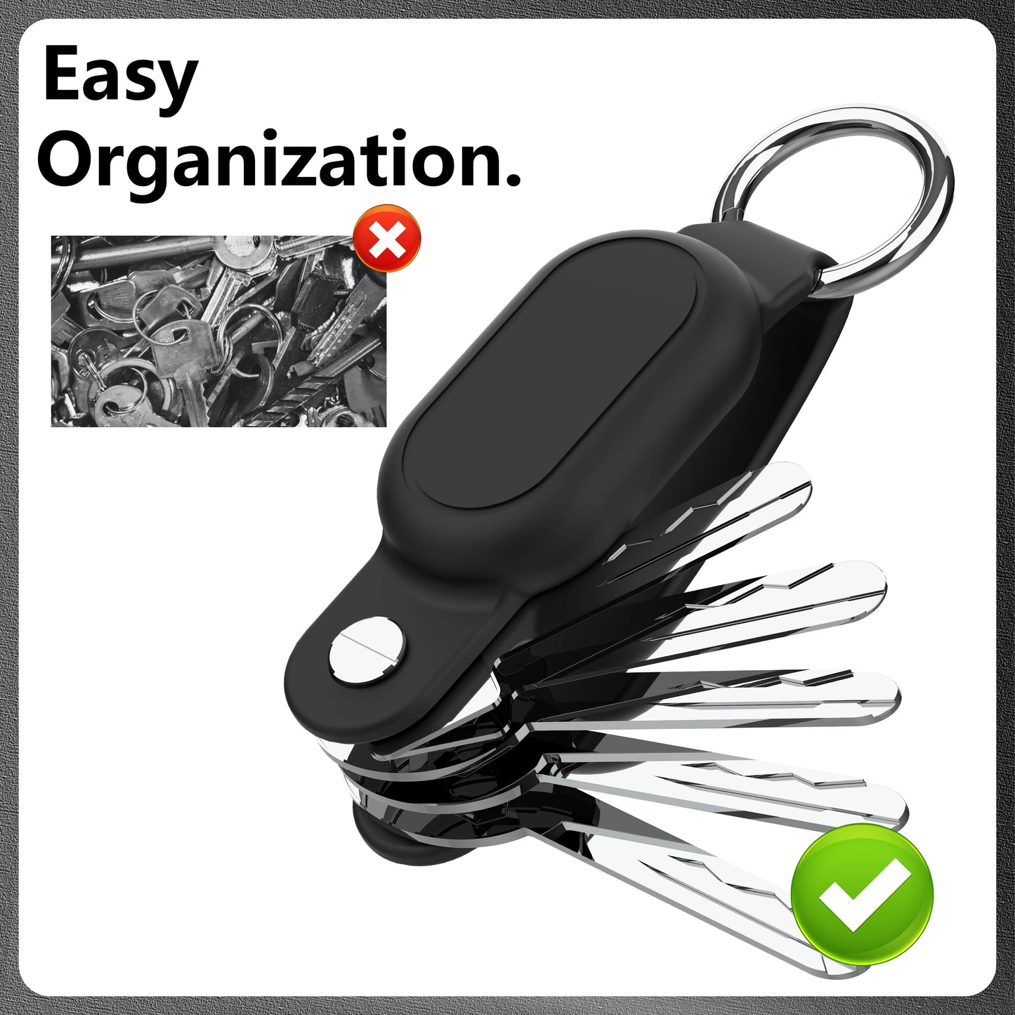 For Samsung Galaxy SmartTag 2 Locator Tracker Case Keychain