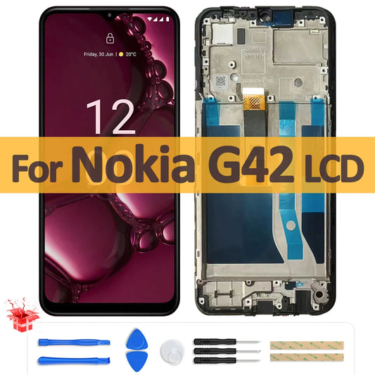 6.56" Original LCD For Nokia G42 LCD Display Touch Screen Digitizer