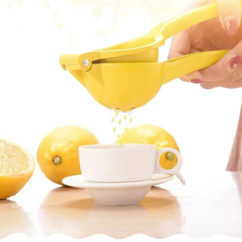 Home Manual Lemon Squeezer Aluminum Alloy Hand Pressed Orange Fruit