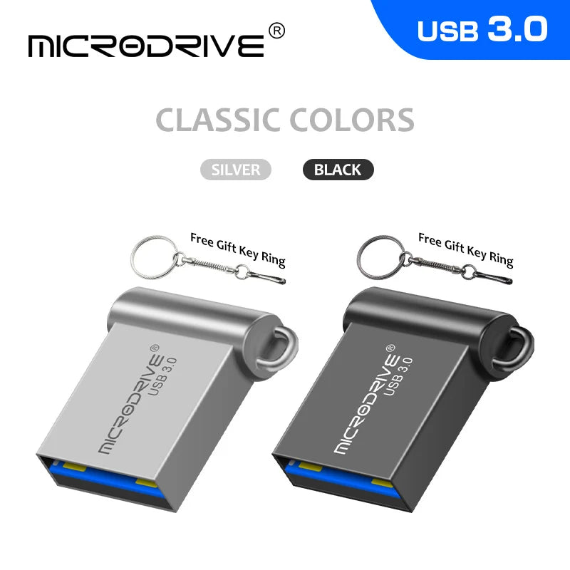 USB Flash Drive High Speed 3.0 Mini Flash Pendrive 128GB 64GB 32GB