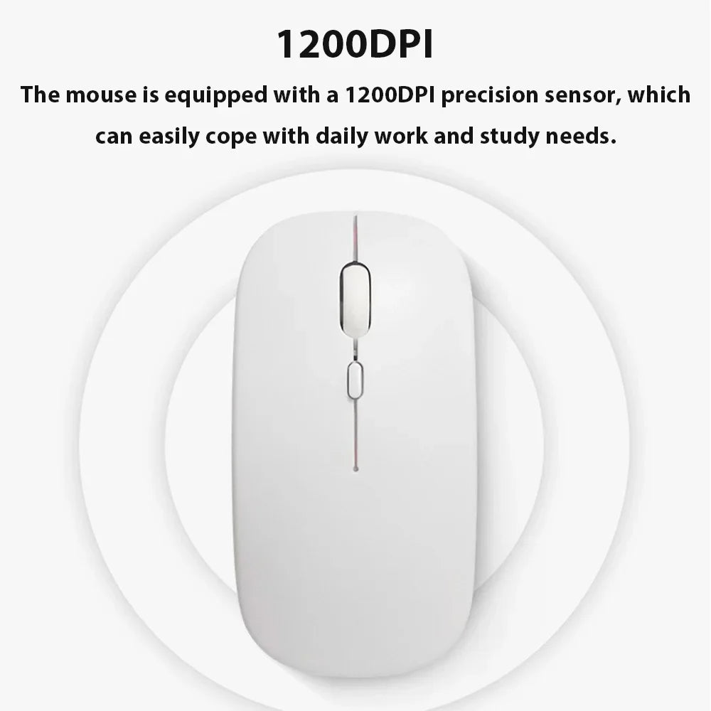 For IPad Wireless Silent Keyboard with Touchpad for Xiaomi Samsung