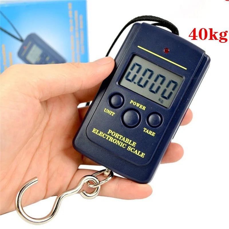 Portable Mini Hand-Held Scale Electronic Weight 40kg Luggage Scale