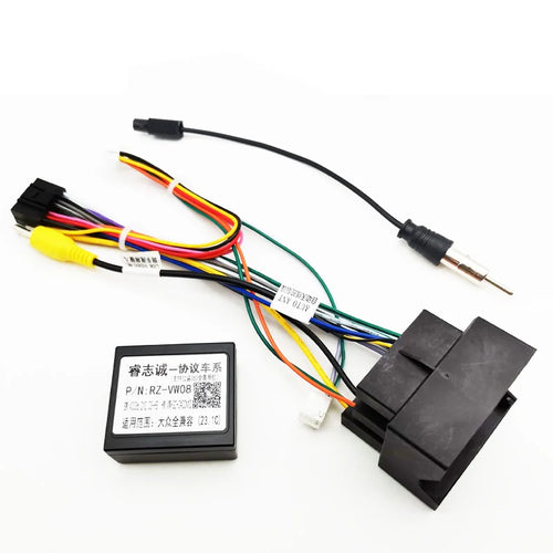 Quadlock Wiring Harness Adapter CAN Bus Box 16 Pin Plug Connector Car