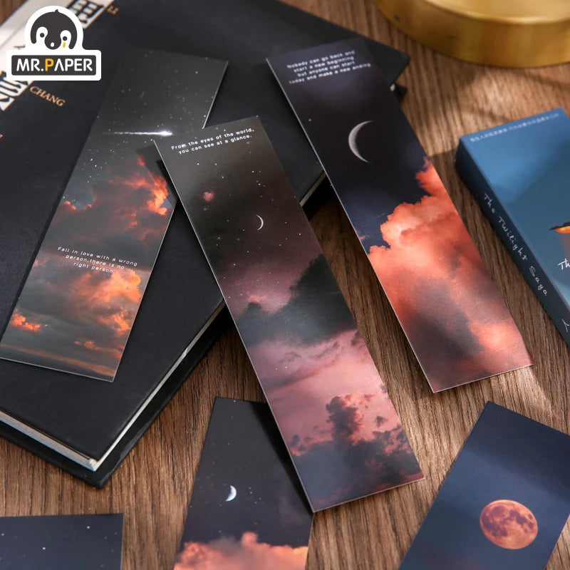 Mr.Paper 4 Designs 30 Pcs/bag Ins Style Warm Series Creative Hand