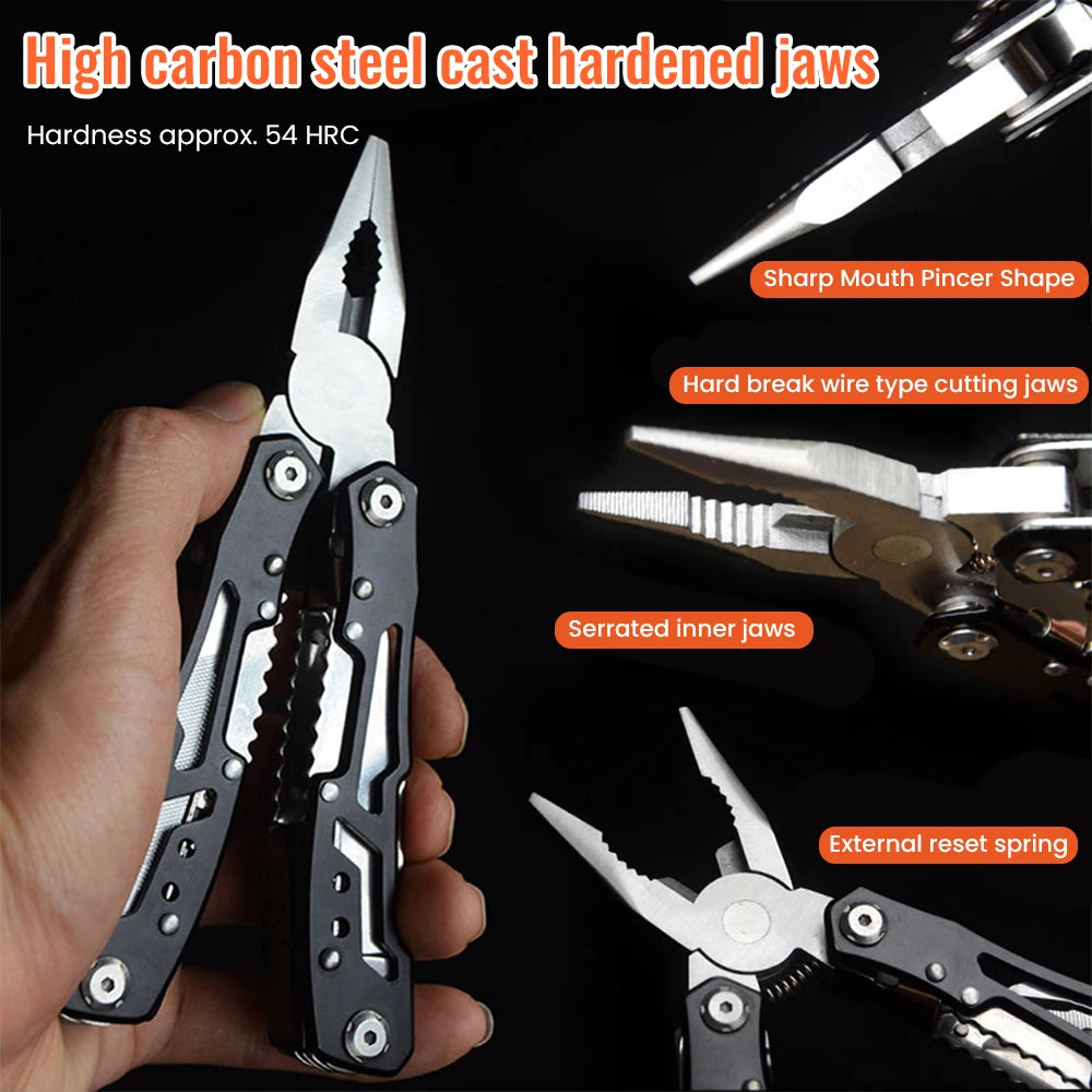 Stainless Steel Multi-tool Pliers Outdoor Combination Knife Pliers
