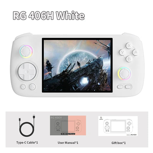 ANBERNIC RG406H RG 406H Handheld Game Console 4inch IPS Multi-touch