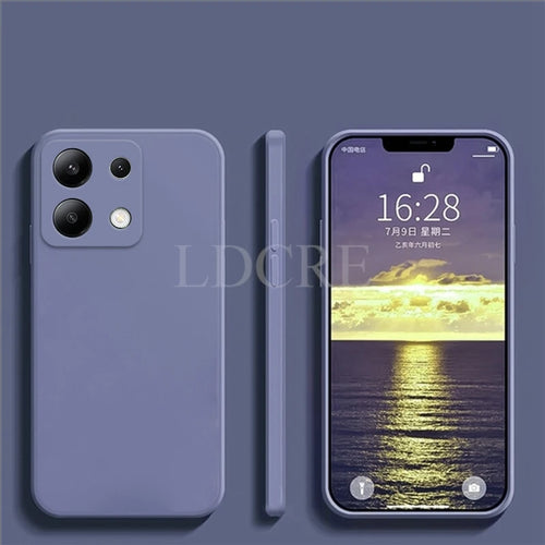 For Xiaomi Redmi Note 13 Case Liquid Silicone Cover Redmi Note 13 Pro
