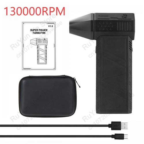 CAER Mini Turbo Jet Fan Electric Air Duster with 3 Gear Adjustable