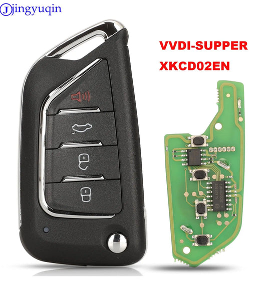 Xhorse jingyuqin Universal Remote Car Key With 4 Buttons For VVDI Key