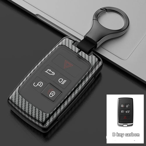 Car Zinc Alloy TPU Key Case Cover Holder For Land Rover Range Rover