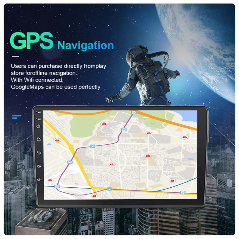 9inch/10inch 1 DIN Universal Multimedia Video Player, Car Radio,