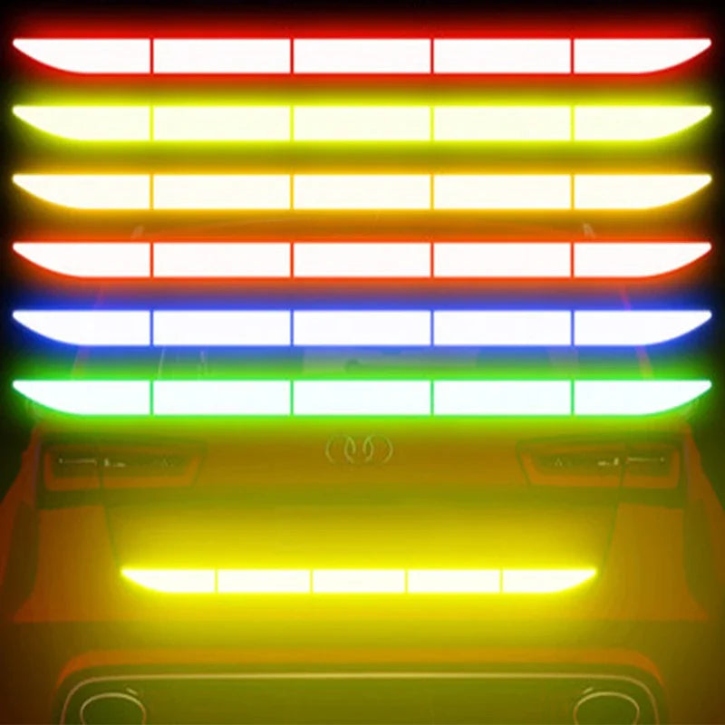 90cm Car Sticker Reflective Warning Safety Tape Anti Collision Warning