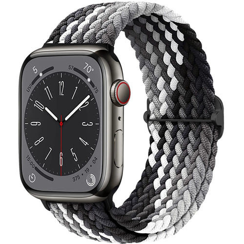 Braided Solo Loop For Apple watch band 45mm 44mm 40mm 49mm 38 41mm
