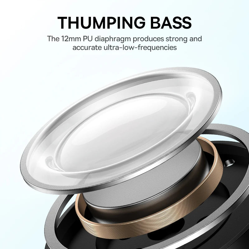 Baseus Bowie E19 Wireless Earphones Bluetooth 5.3 Big Bass 12mm