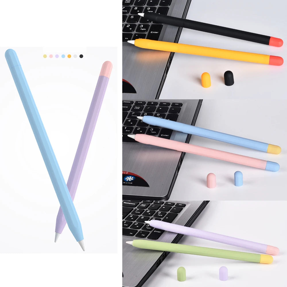 For Apple Pencil 2 1 Gen Stylus Pen Case Soft Silicone Ultra Thin