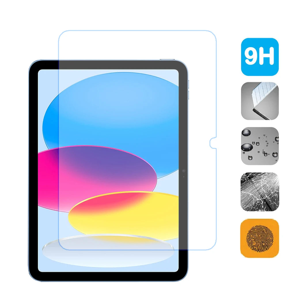 9H Tempered Glass For Apple iPad 10th Gen 10.9 inch 2022 A2757 A2777