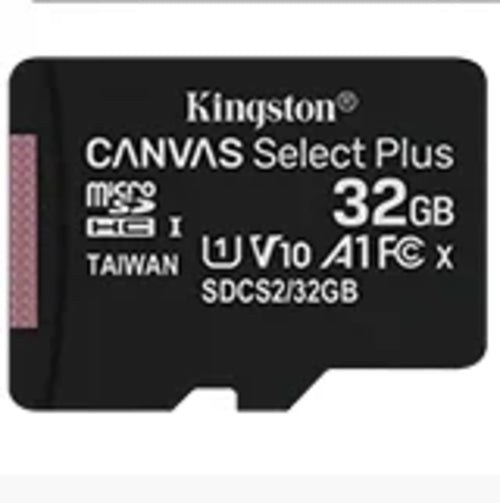 Kingston Canvas Select Plus MicroSD Card 100MB/S Carte SD Memoria