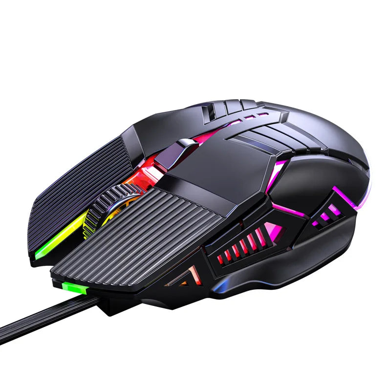 3200DPI Ergonomic Wired Gaming Mouse USB Mouse Gaming RGB Mause Gamer