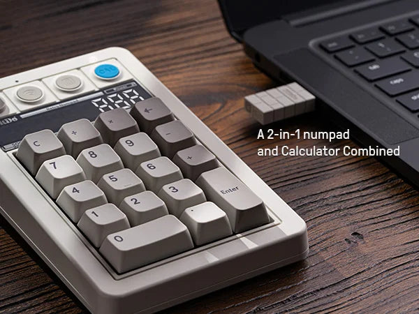 8BitDo Retro 18 Mechanical Numpad,Calculator Mode 18 Keys