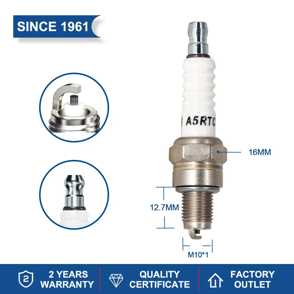 2PCS Candles Replace for 6535/CR5HSB Denso U16FSR-UB HONDA 98056-55777