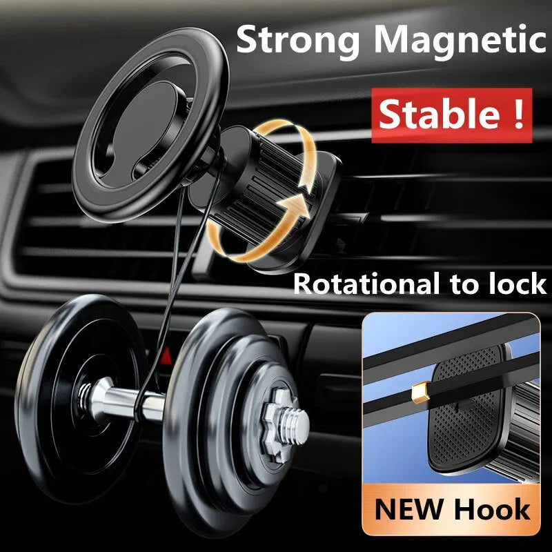 Magnetic Car Phone Holder Stand Magnet Car Mount Support GPS Mobile