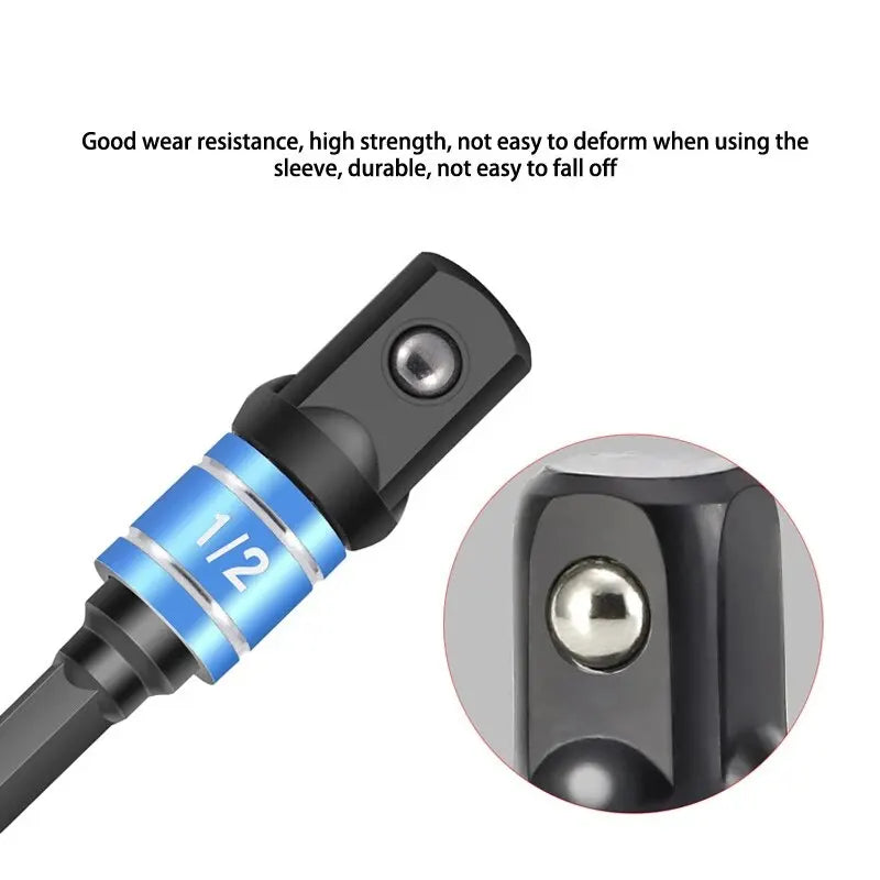 Bending Screwdriver Joint Black Hexagonal Handle Conversion Connect