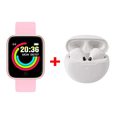 D20 Smart Watch Sport Fitness Tracker Pedometer Smartwatch for Men