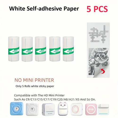 Mini Pocket Printer thermal printer for learning note photos DIY