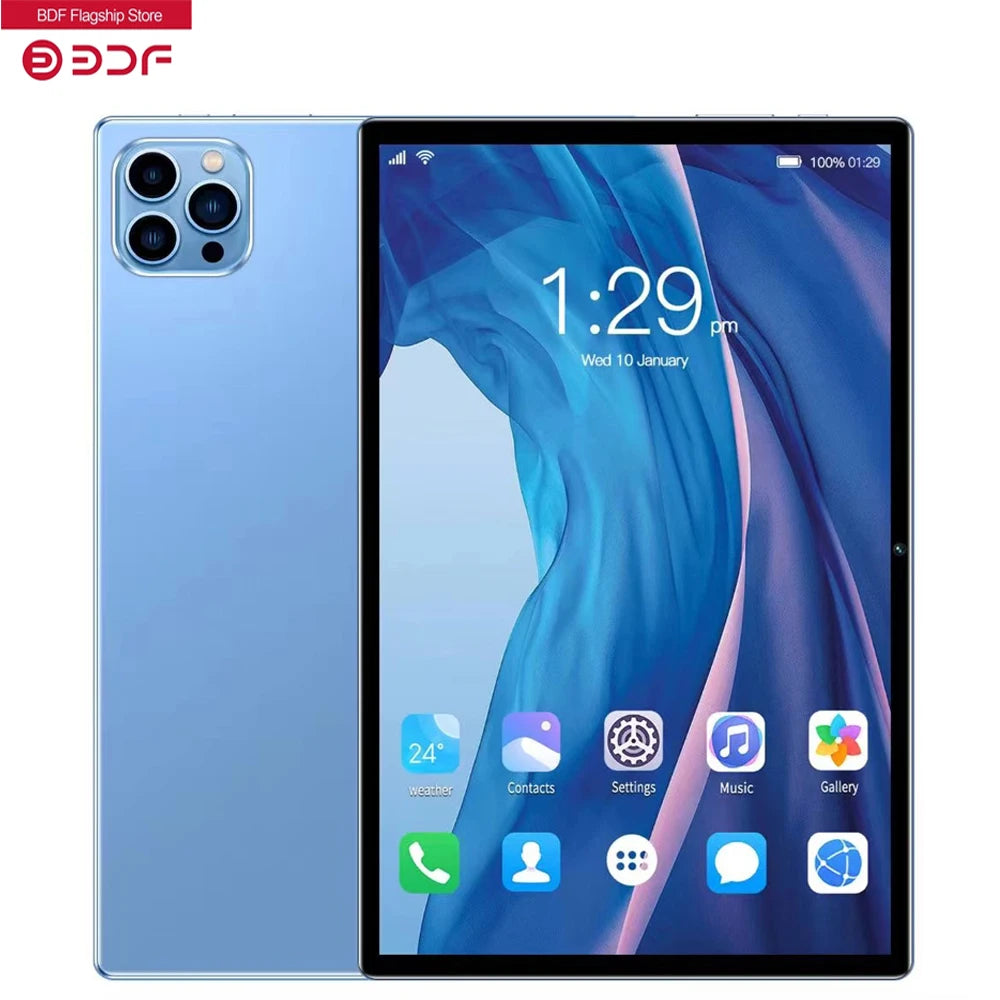 Android 10.1 Inch Tablet Pc Google Play Octa Core Dual Cameras Dual