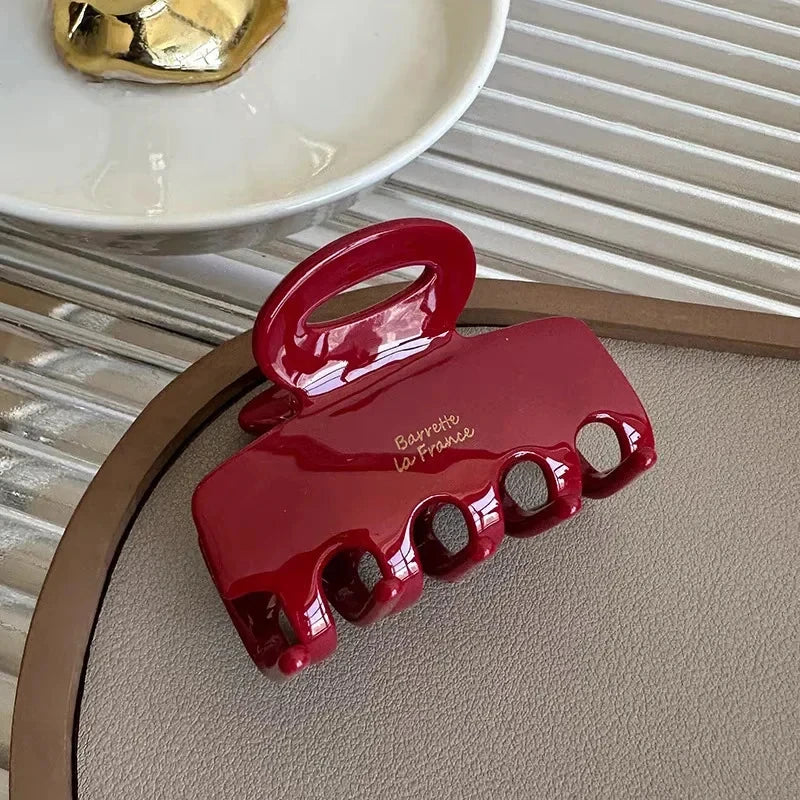 SIMPLEJEWEL High-end Feeling Vinegar Hair Clip Light Luxury Shark Clip