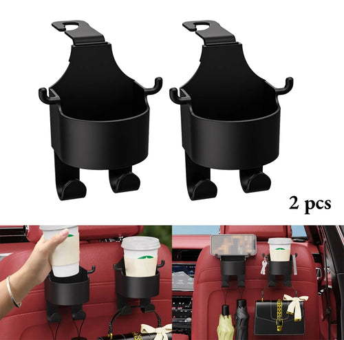 2Pcs Car Seat Headrest Hook Hanger Storage Organizer Universal with