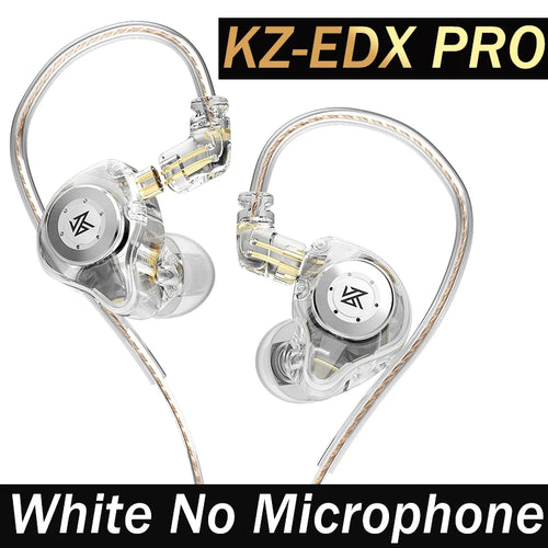 Original KZ EDX Pro Earphone Bass Earbuds In-Ear Monitor Headphone