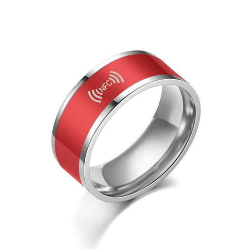 NFC Smart Finger Ring Women Man Waterproof Intelligent Wear Connect
