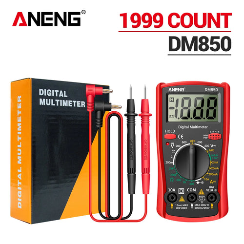 ANENG DM850 Digital Multimeter Automatic Professional 1999 Counts Auto